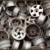 Pure 99.9% Aluminum Scrap 6063 / Alloy Wheels scrap / Baled UBC aluminum can scrap. 