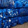 Drum Scrap HDPE_ HDPE blue drum plastic scraps, blue HDPE from EU