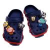 Custom New trend Spring Rainbow Soft PVC Shoe Charm for Kid Croc Shoe decoration