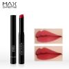 Dark Red Lip stick Matte Slim Lipstick Beauty Cosmetics