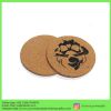 Custom logo printing cheap promotional price wholesale cork coasters