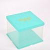 Custom  PET transparent  cake gift packaging  box   