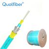 Mini Braiding Spiral steel tube with double sheath and kevlar Fiber optic cable