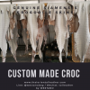 Genuine Alligator/Crocodile Leather Skins, Finished Crocodile Leather. Siamensis Crocodile Leathers Wholesale Factory Thailand