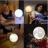 Personalized Photo Night Light | Customized 3D Printing Moon Light USB Charging Moon Night Lamp