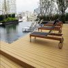 Recycled Composite Decking Board Deck Covering Material WPC Decking Flooring For Outdoor