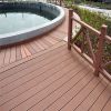 WPC Composite Waterproof Decking Boards For Swimming Pool