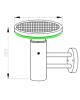 LED Wall Mounted Solar Light for Garden with Lithium Battery