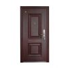 Powder coating or heat transf steel security door made in China