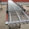 High temperature resistant food baking 304 stainless steel metal chain perforated plate conveyor