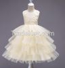 Children's Cotton Lining Sleeveless Party Princess Cake Skirt
