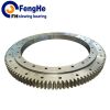 Single-row four point contact ball slewing bearing