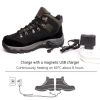 HS4 Rechargeable Electric Heated Shoes for men For Anglers Camper Hiker Walker in Cold Weather Winter