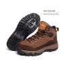 HS4 Rechargeable Electric Heated Shoes for men For Anglers Camper Hiker Walker in Cold Weather Winter