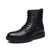 HS5 Rechargeable Electric Heated Shoes Men Ankle Boots, Electric Rechargeable Heated Shoes for Cold Weather