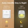 Night Light,Sensor Light,LED Light,Dual USB Wall Charger Multi-color Bedside Lamp