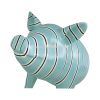 Ho Display Fiberglass Triple Stripes Pig Window Display Props Supplier China Visual Merchandising Display