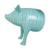 Ho Display Fiberglass Triple Stripes Pig Window Display Props Supplier China Visual Merchandising Display