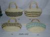 handwoven straw bags