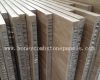 stone honeycomb panel for facade wall cladding, honeycomb stone panels, lightweight stone panel