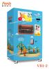 New Fresh Orange Juice Automatic Vending Machine with Coin Exchange System for fruit juice