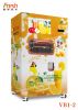 gray Fresh Orange Juice mutilfunction Automatic squeeze Vending Machine with Coin Collector for fruit juice