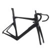 one piece design carbon frame with hidden internal routing frame