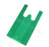 reusable  non woven degradable grocery t-shirt bag for supermarket shopping  use bags