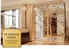 Modern Unique Room Divider Decorative Metal Stainless Steel Partition Screen