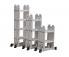 Aluminum Multi-Purpose Folding Hinge Ladder from 9ft to 22ft