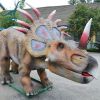 Life-size robotic dino...