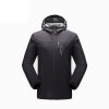 Man Solid Windbreaker Embroidery Technic Outdoor Jacket Spring Autumn Jacket