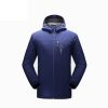 Man Solid Windbreaker Embroidery Technic Outdoor Jacket Spring Autumn Jacket