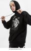 2019 Autumn Winter Hooded Hoodies Fashion Hip Hop Headwear Sweatshirts Kanji Print Hoody Hoodies Sweatshirts Us Size