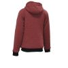 Warm Winter Battery Heated Hoodie Jacket, Woolen Sweater For Women