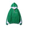 Harajuku Color Block Patchwork Print Pullover Thin Hooded Sweatshirts Hoodies Streetwear Hip Hop Fashion Casual Tops