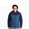 Men Winter Coat Down Padded Keep Warm Breathable Jacket 