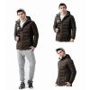 Latest Design Warm Clothing Hooded Mens Jacket Cheap Padded Coat 