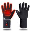 Wholesale Waterproof Rechargeable Battery Ski Heated Gloves for Winter