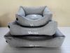 Manufacturer Best Large Luxury Heated Pet Dog Cat Bed
