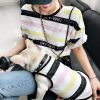 Striped clothing T shi...