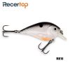 Recertop Small Loud Rattle Bright Color Floating Square Bill Fishing Lure