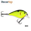 Recertop Small Loud Rattle Bright Color Floating Square Bill Fishing Lure