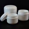 White PP Round Jars wi...