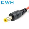 CWH custom wire harness DC power supply male connector cable electronic cable assembly