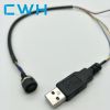 CWH custom wire harness USB electronic amphenol connector PCB cable assembly