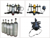  Hot sale fire fighting air supply breathing apparatus scba fire fighting emergency breathing apparatus 
