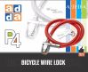 ADDA P4 BICYCLE WIRE LOCK