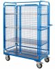 Foldable collapsible assembly Roll Container Trolley Rolling Cage Storage Logistic Transportation