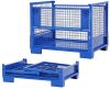 Foldable collapsible stackable pallet stillage storage logistic transportation cage container box